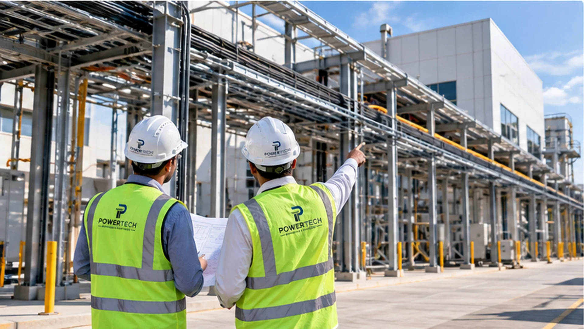 Commercial electrical contracting work